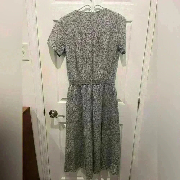 Vintage Floral Cottagecore  Long Maxi Dress - Picture 4 of 6